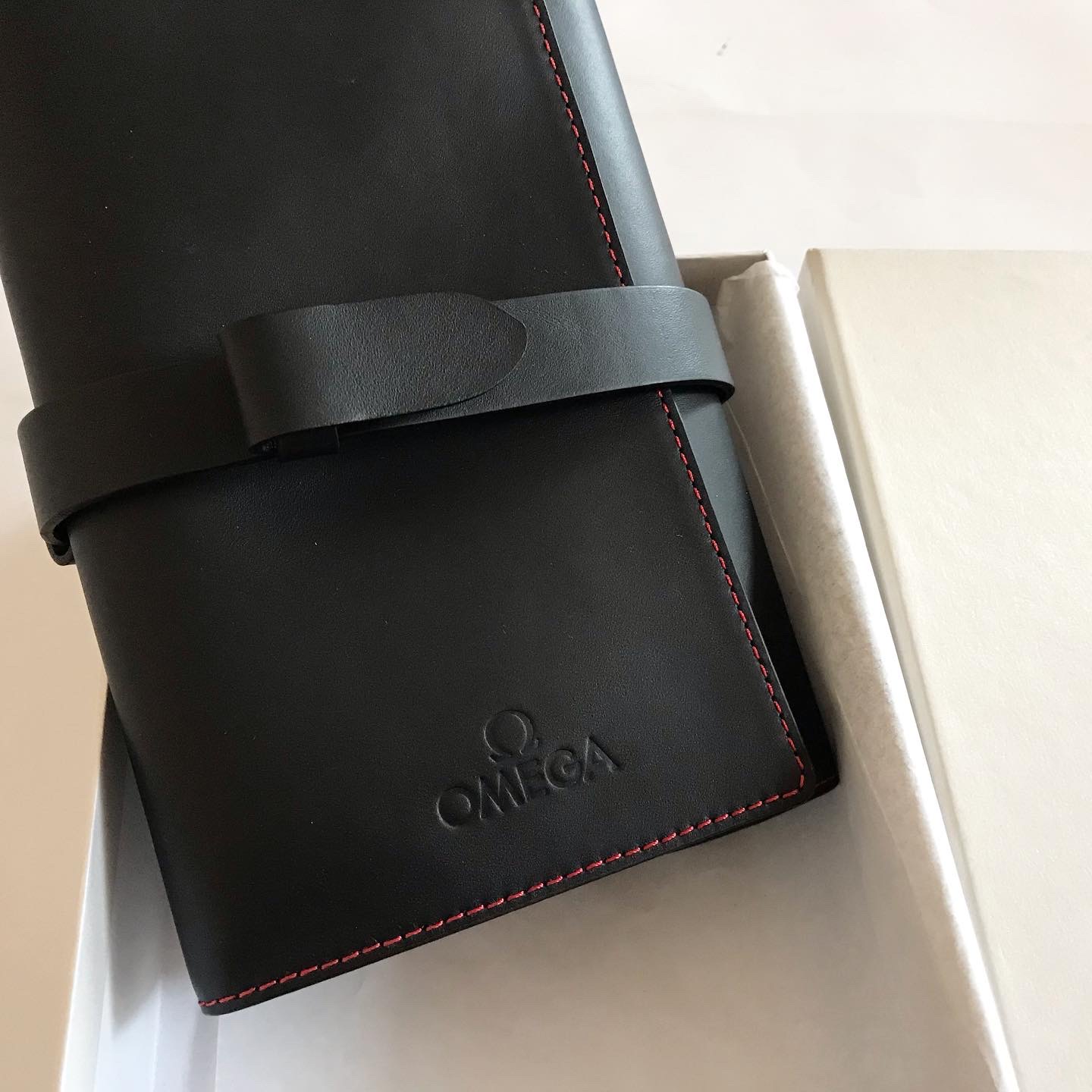 New Omega leather travel case for watches