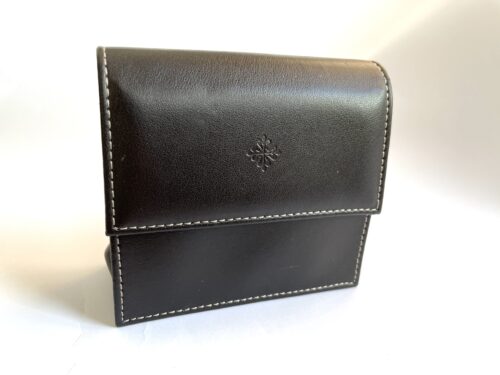 New Patek Philippe leather travel watch pouch case