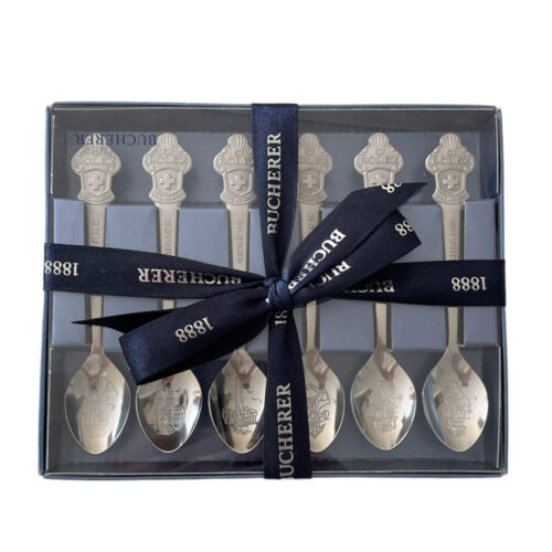 New Rolex Bucherer Lucerne set of 6 spoons