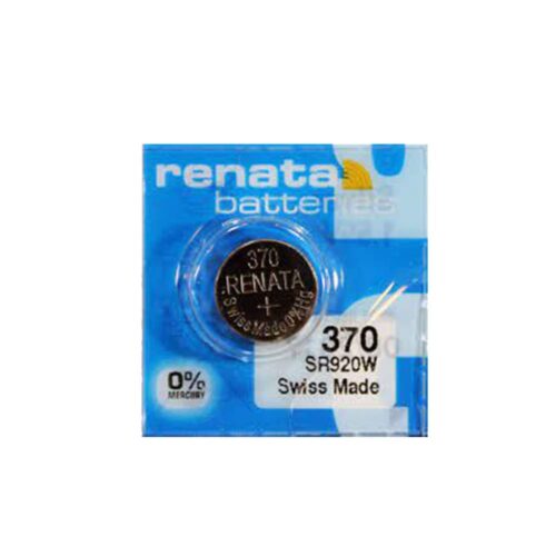 Renata 370 SR920W watch coin battery 1.55V
