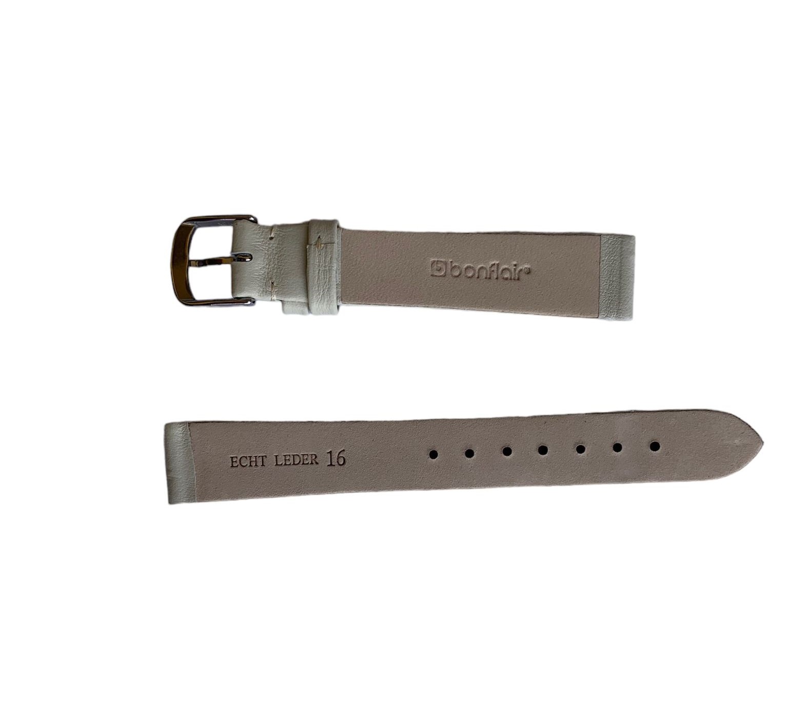 Waterproof Dessert smooth leather strap 16 mm - Image 2