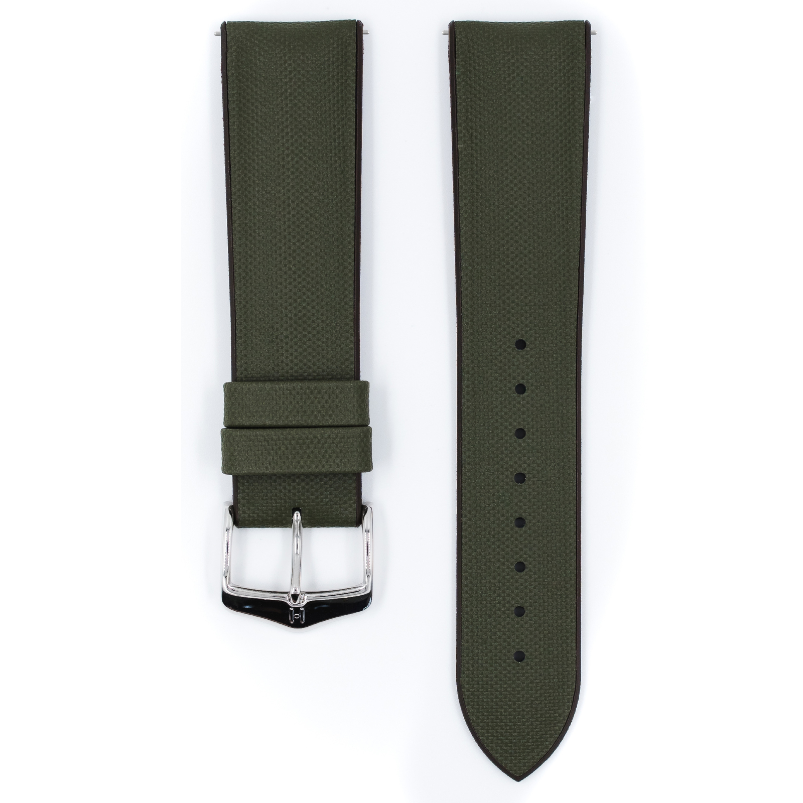 Hirsch Arne L Green Watch Strap 18mm 0921094040-2-18 - Image 2