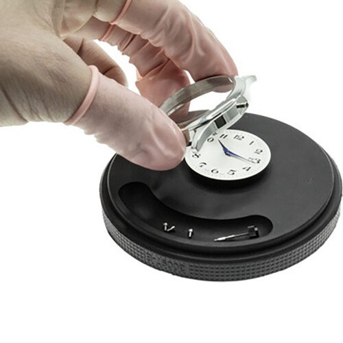Bergeon 30097-E Black Reversible Rubber Casing Cushion for Watchmakers