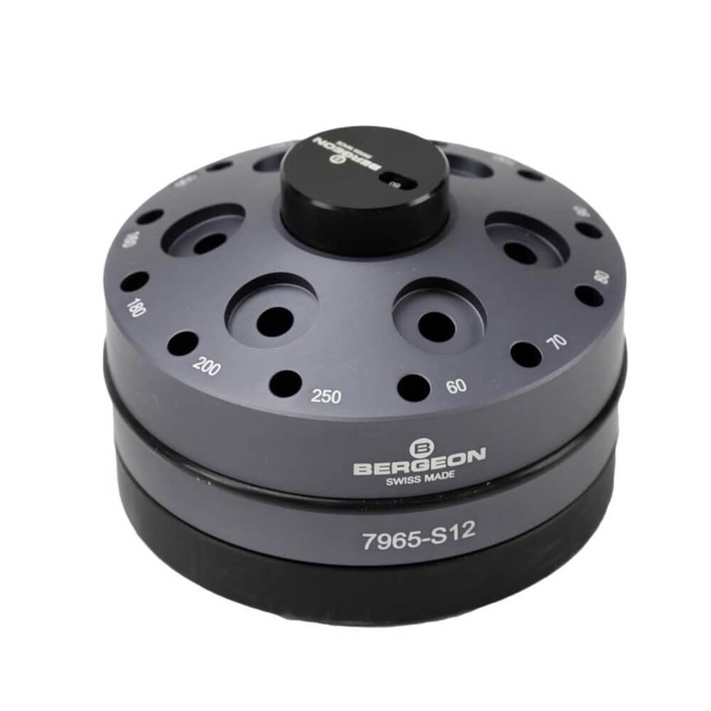 Bergeon 7965-S12 Special Profile Screwdriver Set of 12 with Rotating Stand - Image 2