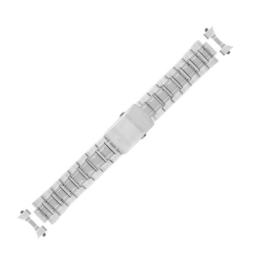 Casio stainless steel silver watch bracelet 10518247 for EFR-304D, EFR-304PG, 22 mm