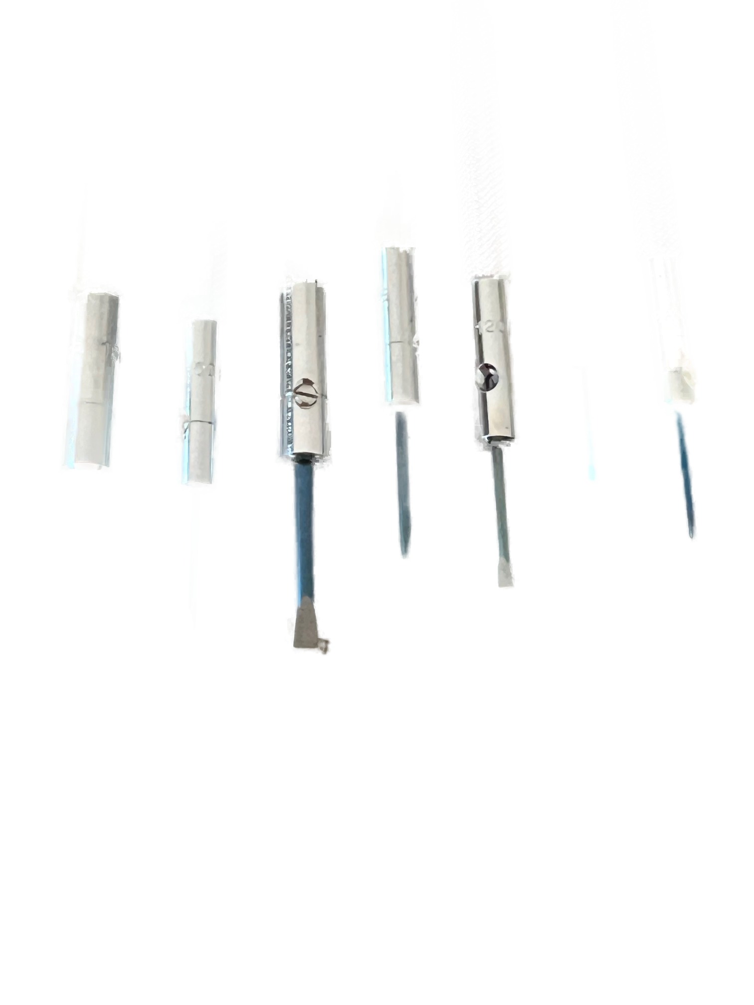 DAMAGED PACKAGING - Beco Technic Set of 7 Screwdrivers 0.60 to 2.00 mm in Plastic Box with Spare Blades - SEE PHOTOS - Image 6