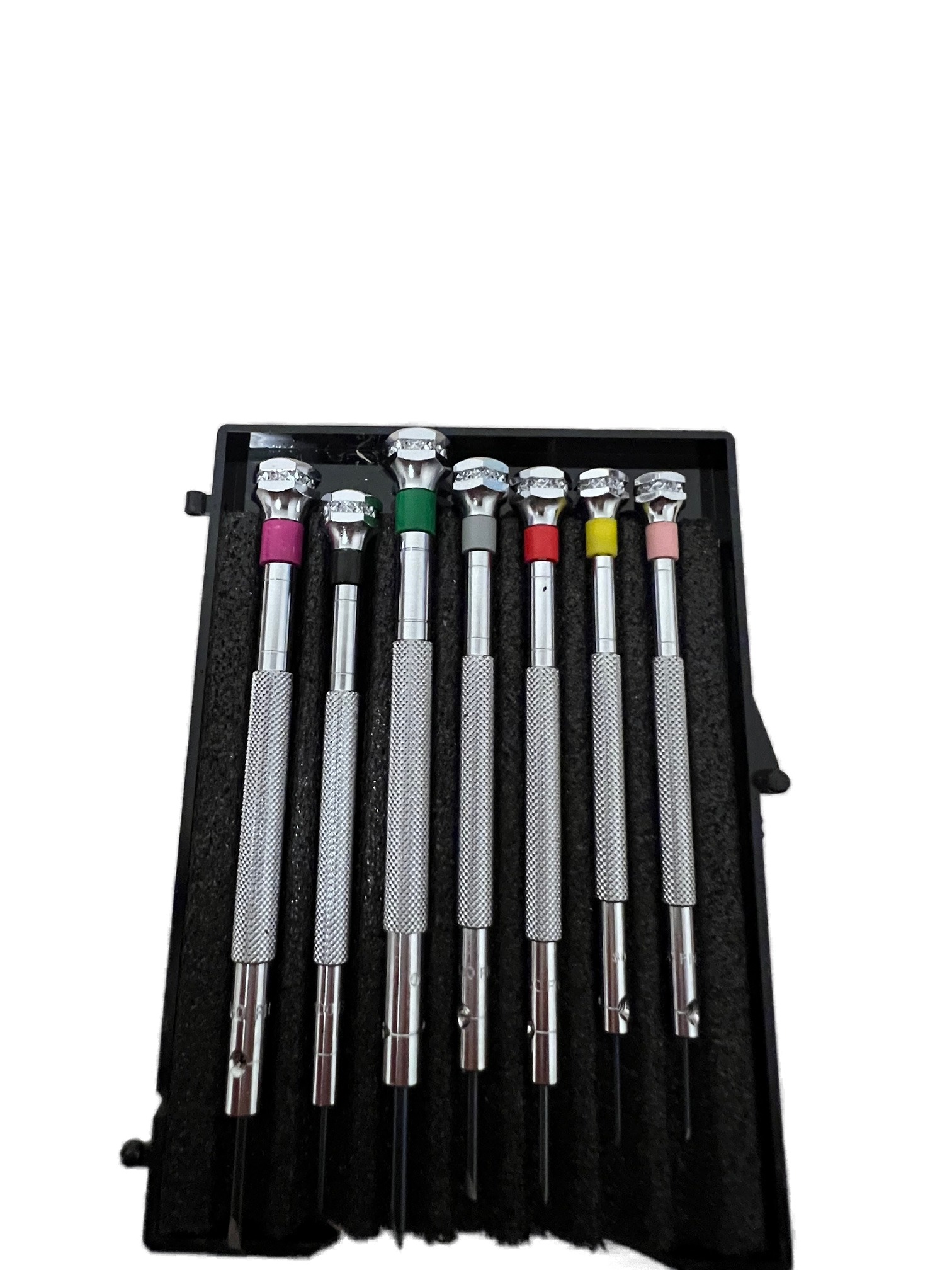 DAMAGED PACKAGING - Beco Technic Set of 7 Screwdrivers 0.60 to 2.00 mm in Plastic Box with Spare Blades - SEE PHOTOS - Image 12