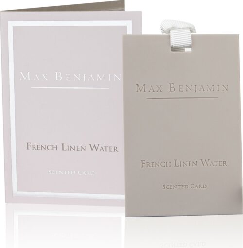 Max Benjamin French Linen Water Card