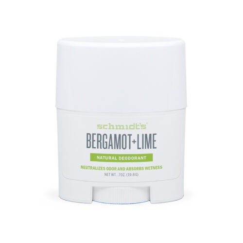 Schmidt's Naturals Deodorant Bergamot Lime - Travel Size (123)