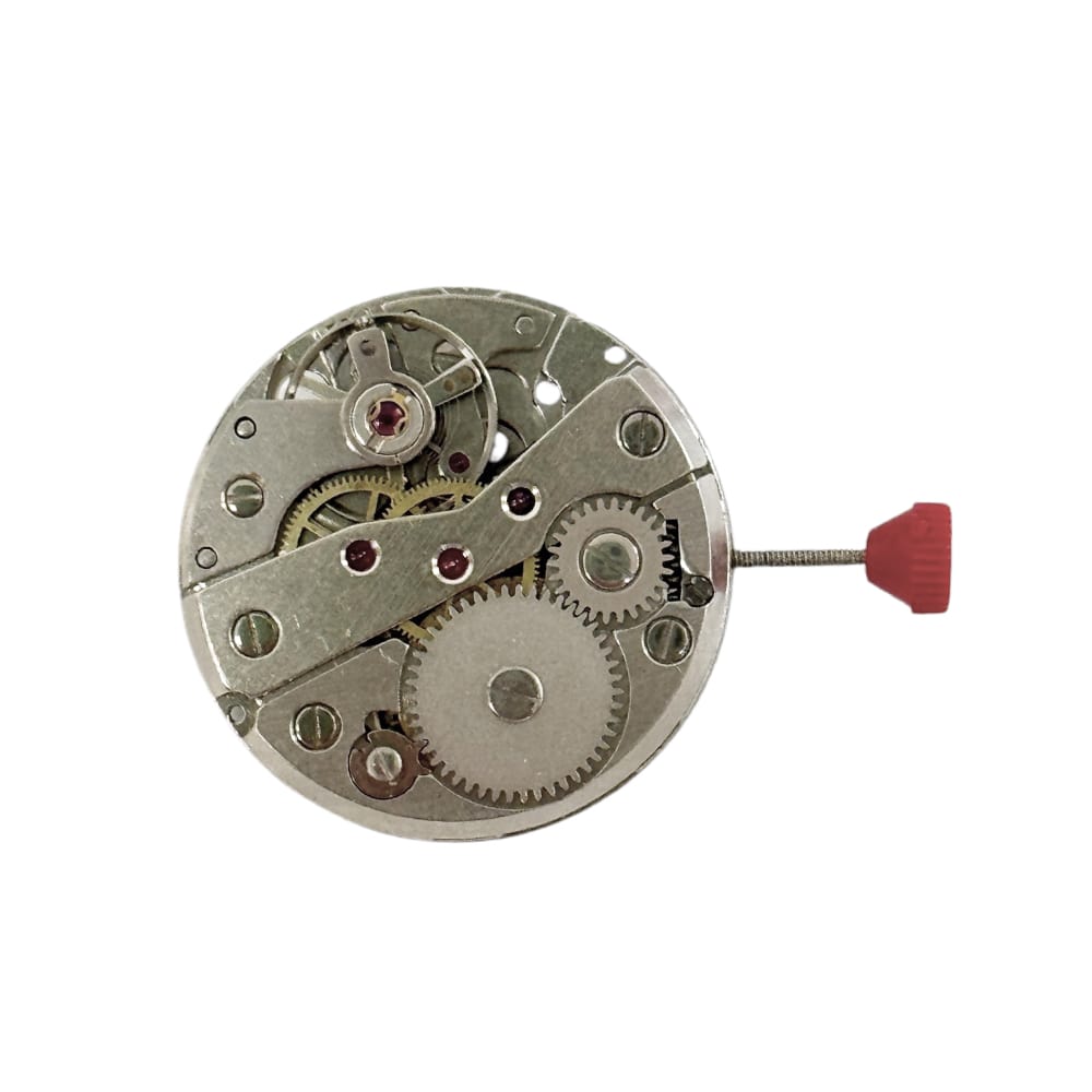 New old stock Lorsa P62 manual-winding movement with winding stem