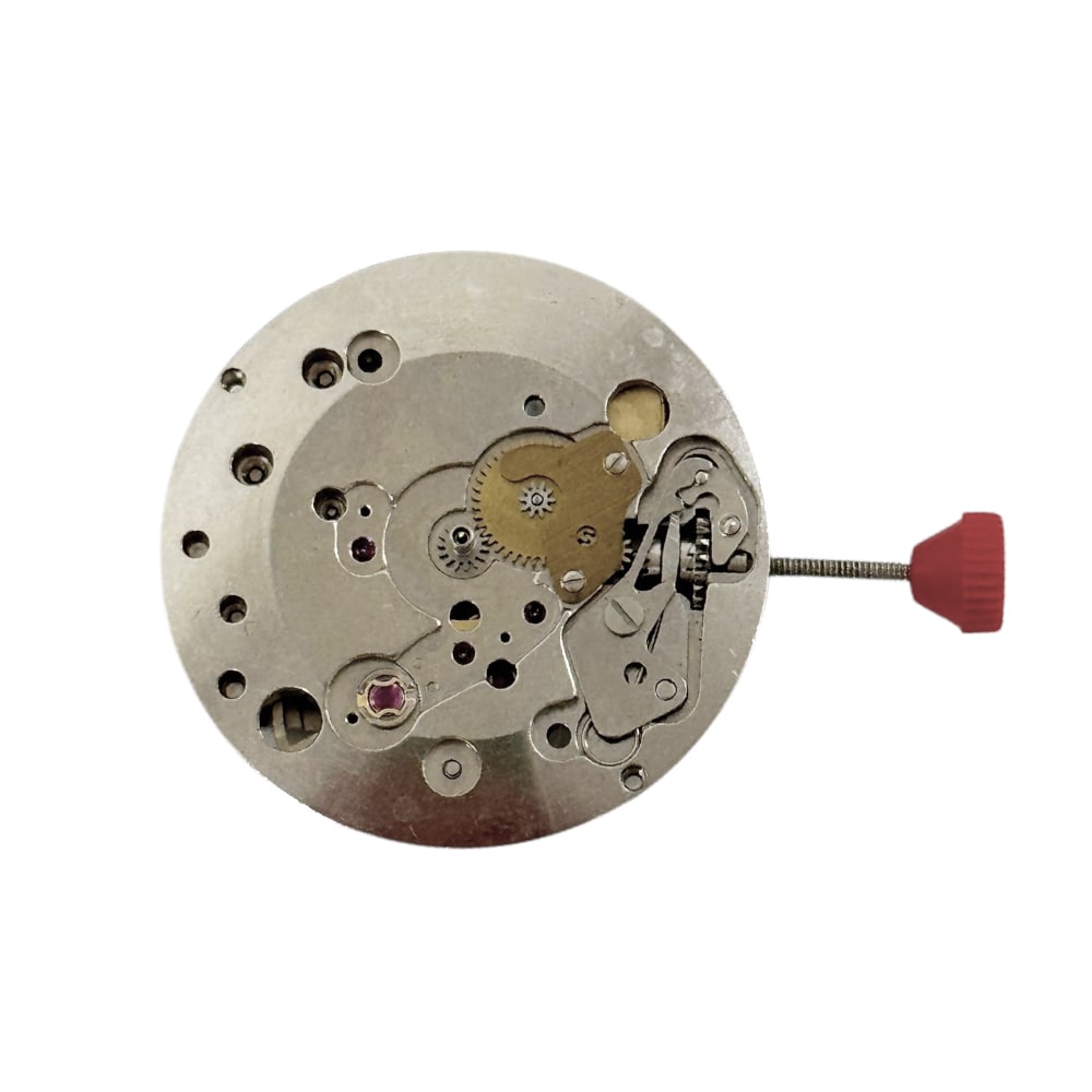 New old stock Lorsa P62 manual-winding movement with winding stem - Image 2