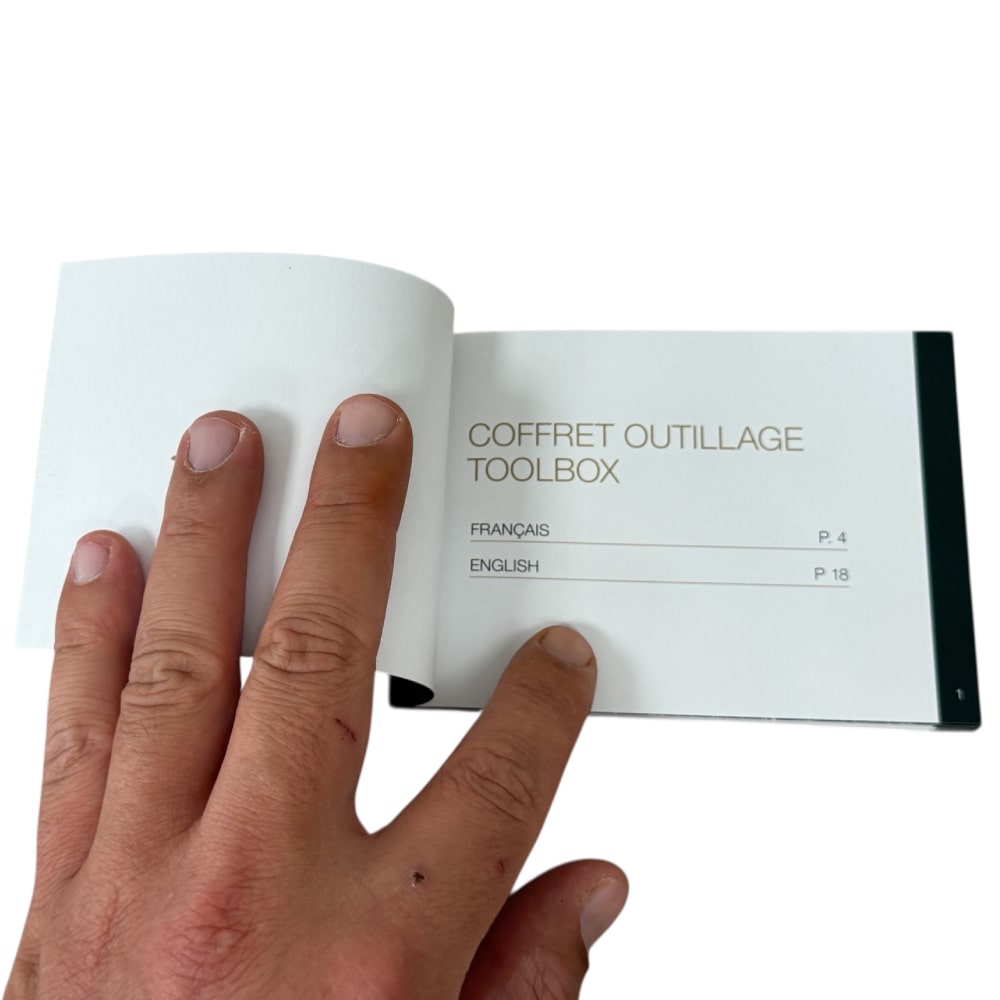 New toolbox booklet on Audemars Piguet on English and French - Image 2