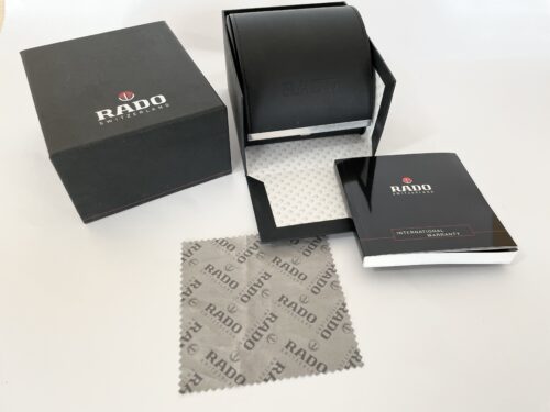 Rado watch box with booklet
