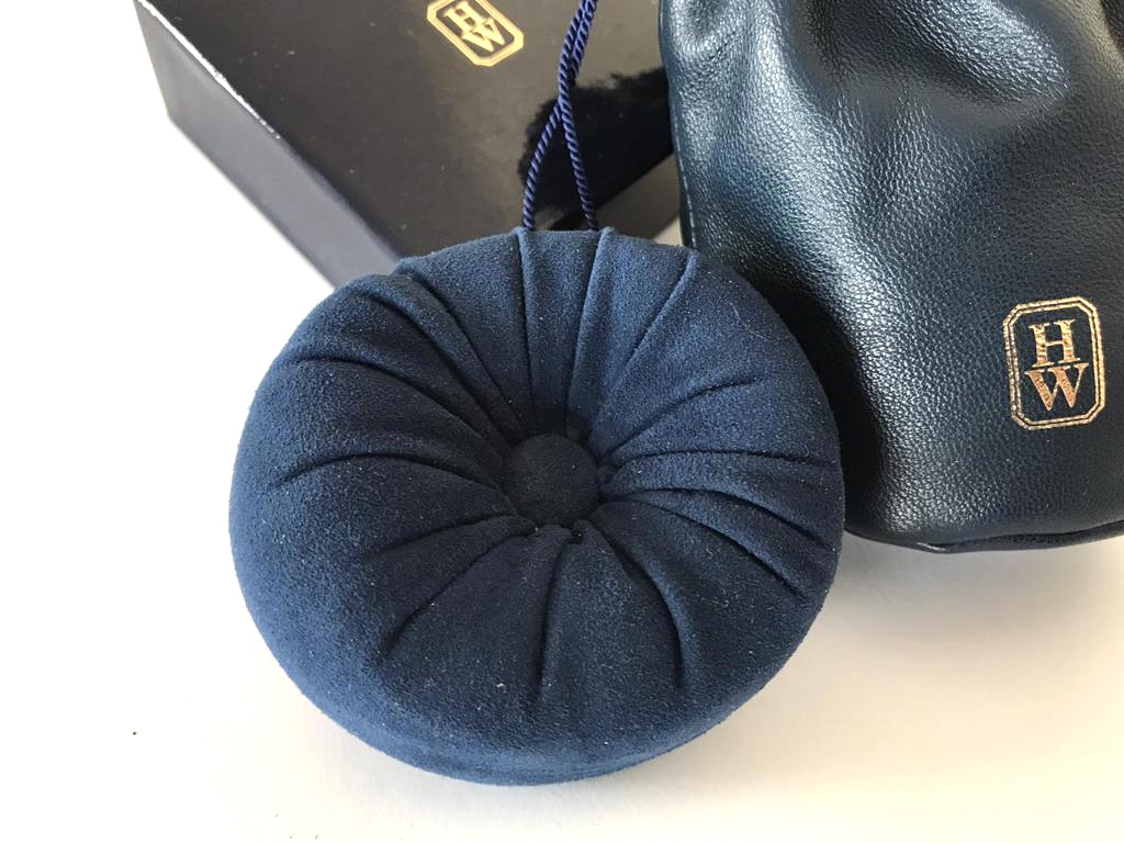 Rare new Harry Winston leather travel watch pouch - Image 2