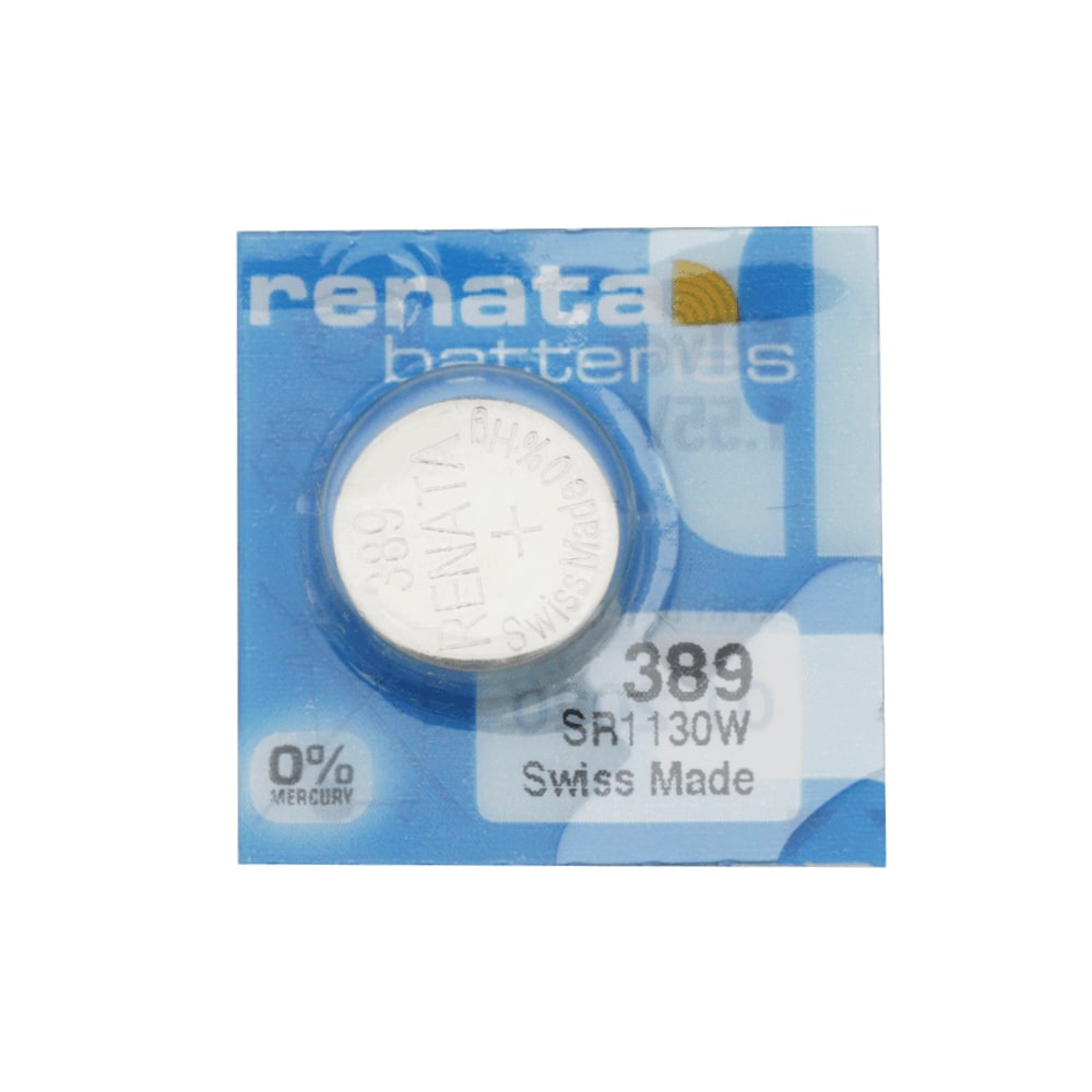 Renata 389 SR1130W watch coin battery 1.55V