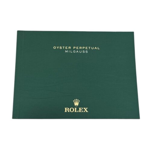 Rolex Milgauss Booklet, 2012, English