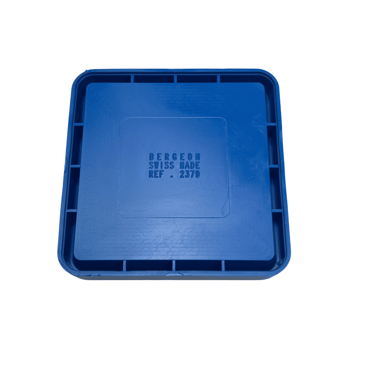 Bergeon 2379 Blue Square Supplies Tray - Solvent Resistant - Image 5