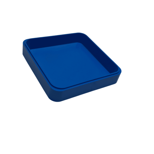 Bergeon 2379 Blue Square Supplies Tray - Solvent Resistant
