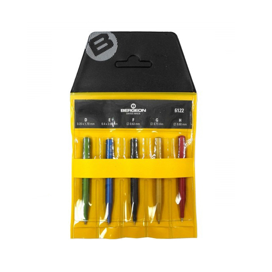 Bergeon 6122 trimming tools for quartz watches