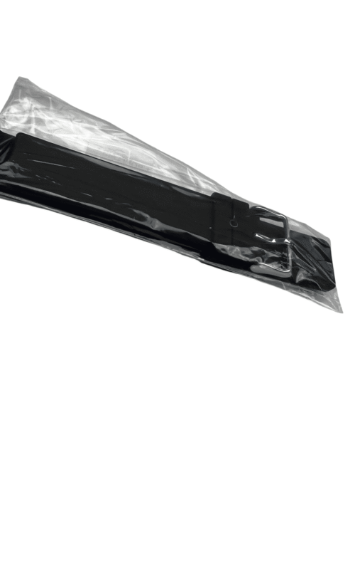 Boley XL Silicone Watch Strap, Black, 22 mm, Extra Long