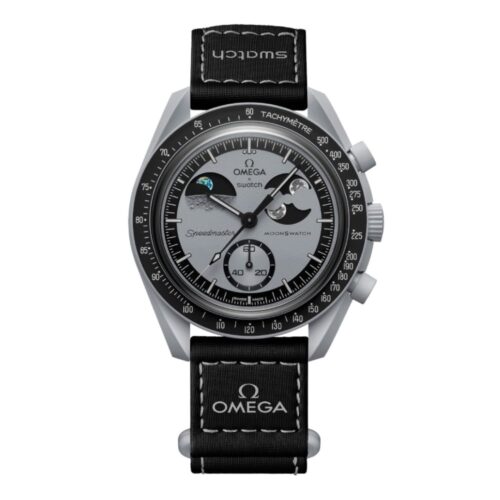Swatch Omega Moonswatch Mission to EarthPhase Chronograph Men's Watch