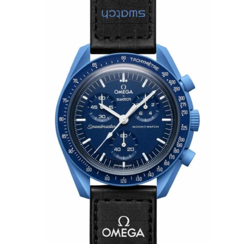 Swatch Omega Mission to Neptune Chronograph Men's Watch