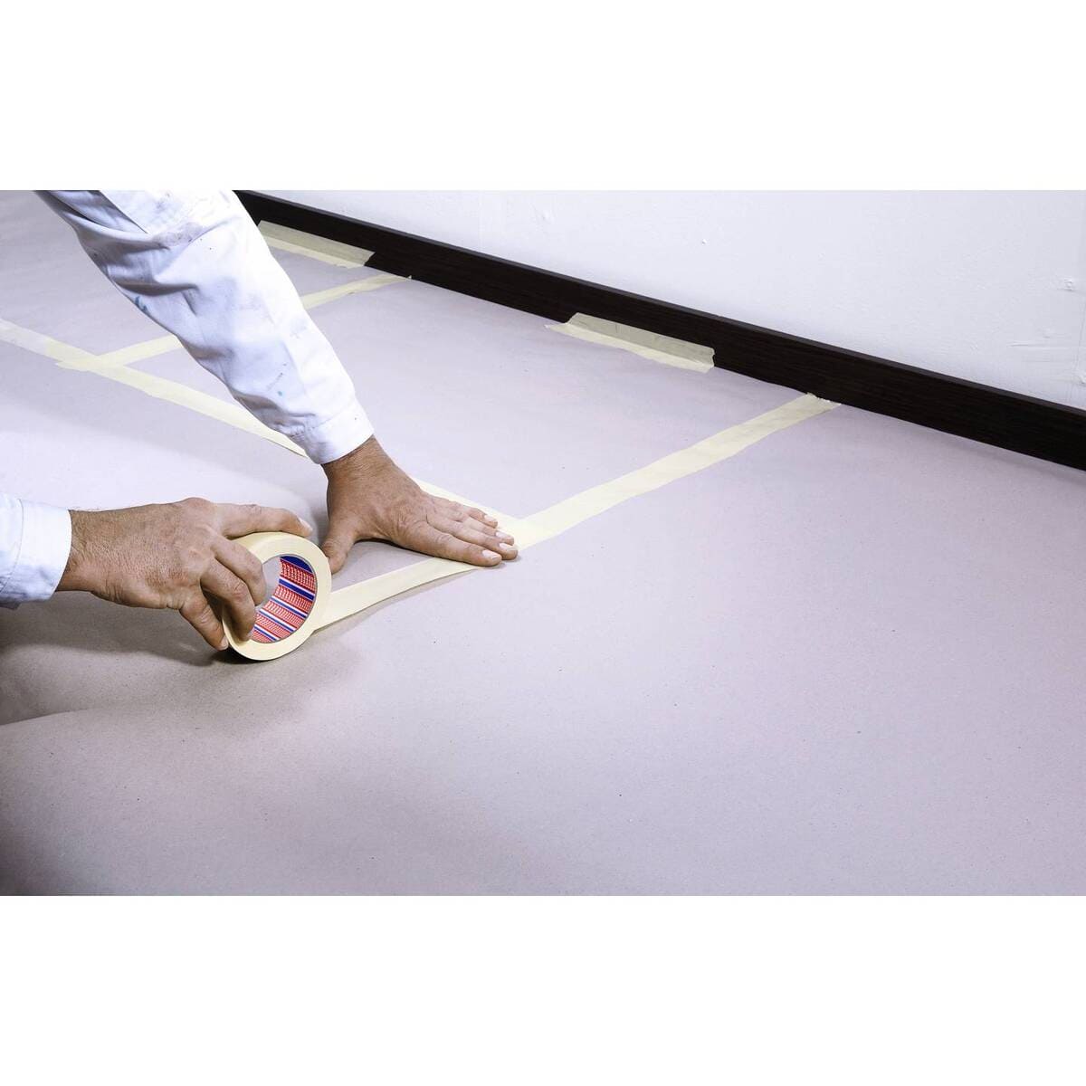 Tesa 4323 Tesakrepp Standard Masking Tape, Beige, 50 mm x 50 m - Image 4
