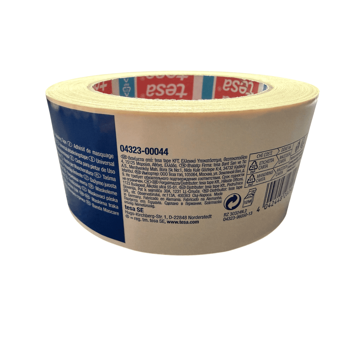 Tesa 4323 Tesakrepp Standard Masking Tape, Beige, 50 mm x 50 m - Image 5