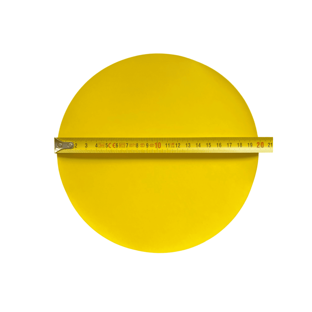 3M Lapping Film ILF 266X, Self-Adhesive Yellow Disc, 12 µm, Ø 200 mm - Image 4