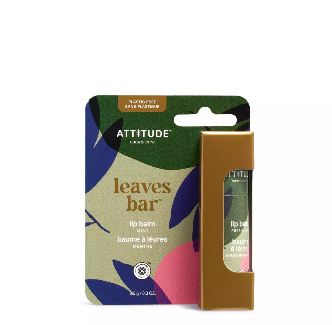 Lip Balm – Mint, Leaves Bar, ATTITUDE - Image 3