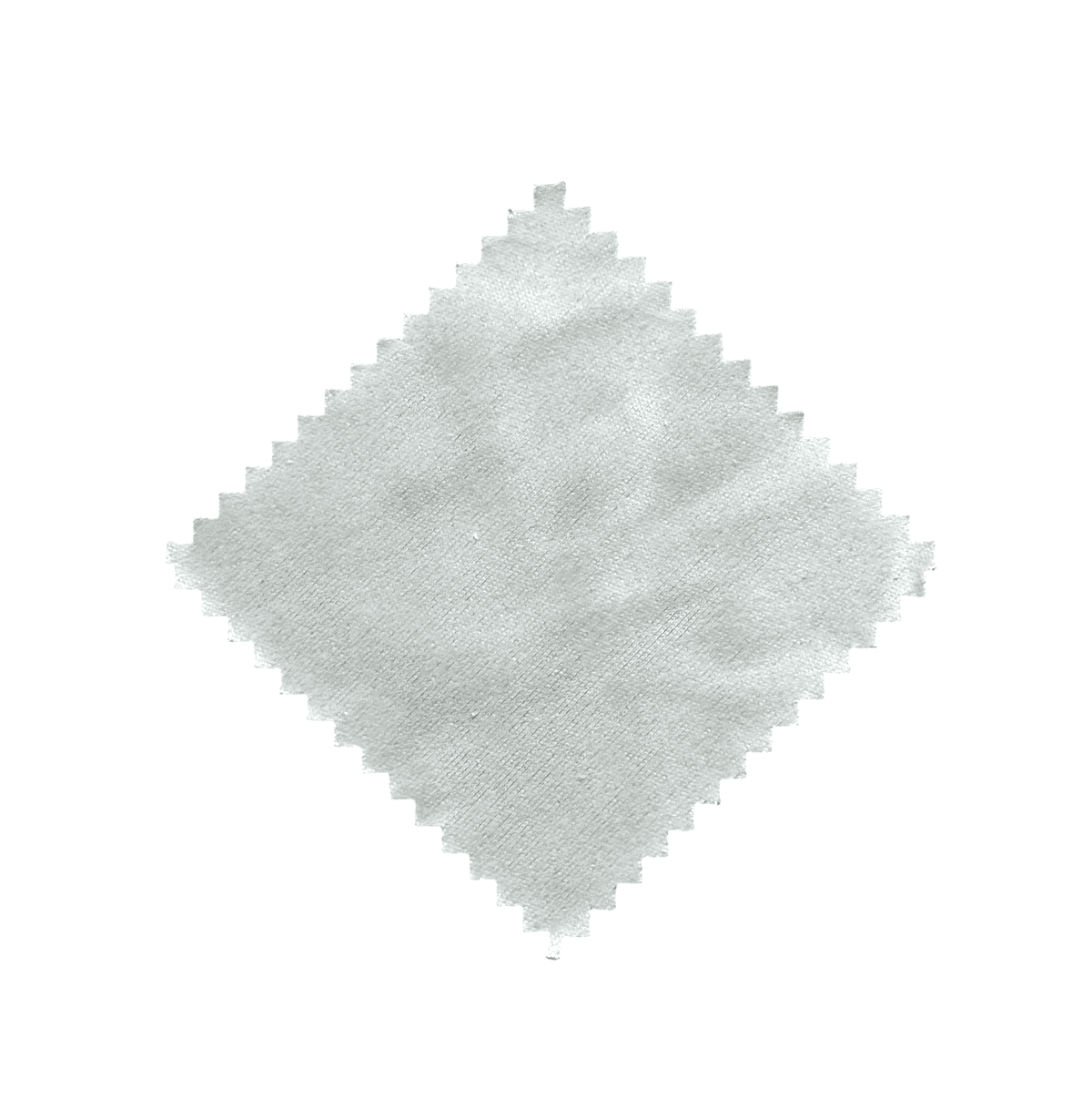 Boley High Performance Polishing Cloth for Watches and Jewellery - Platinum Grey, 6 x 6 cm