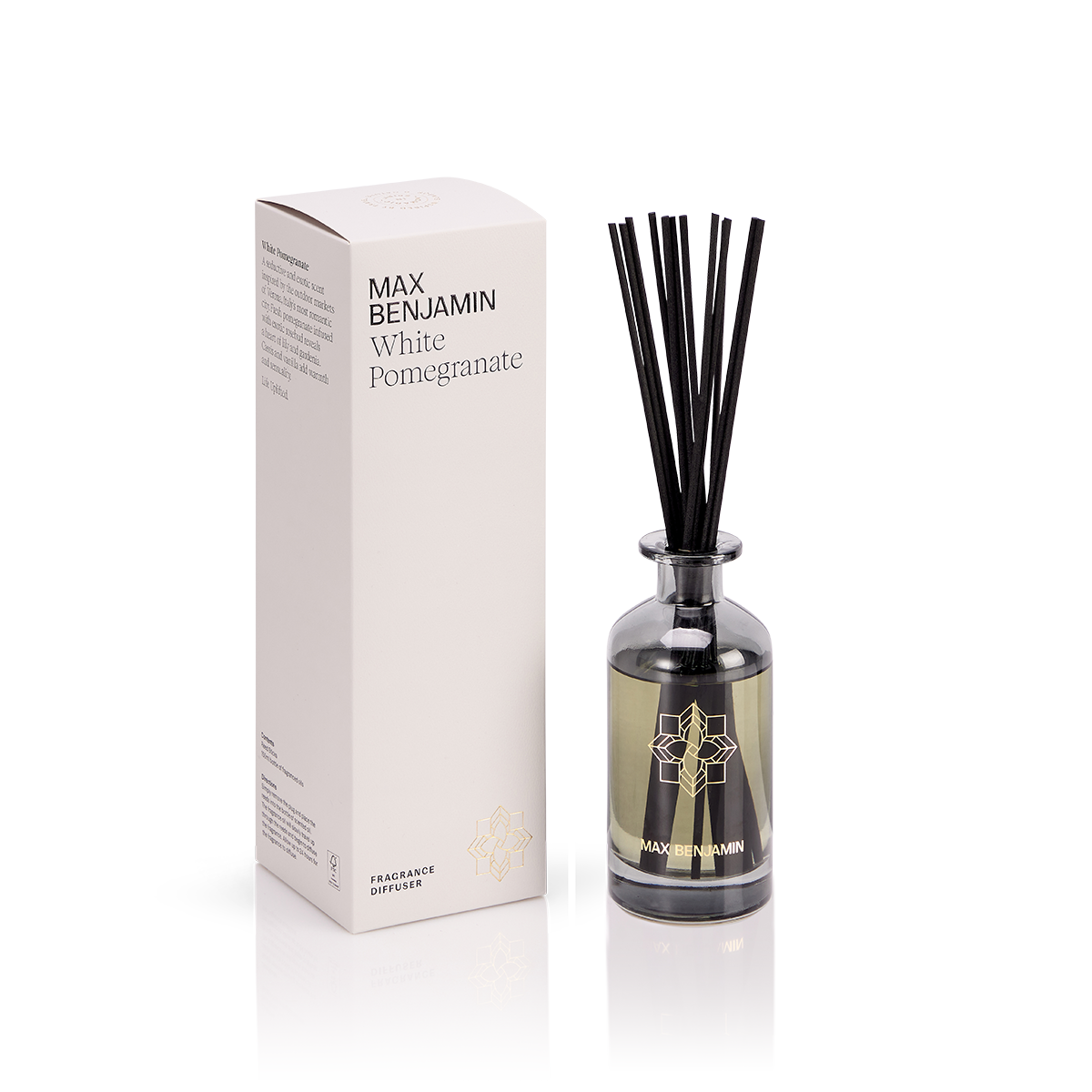 Max Benjamin White Pomegranate Luxury Diffuser