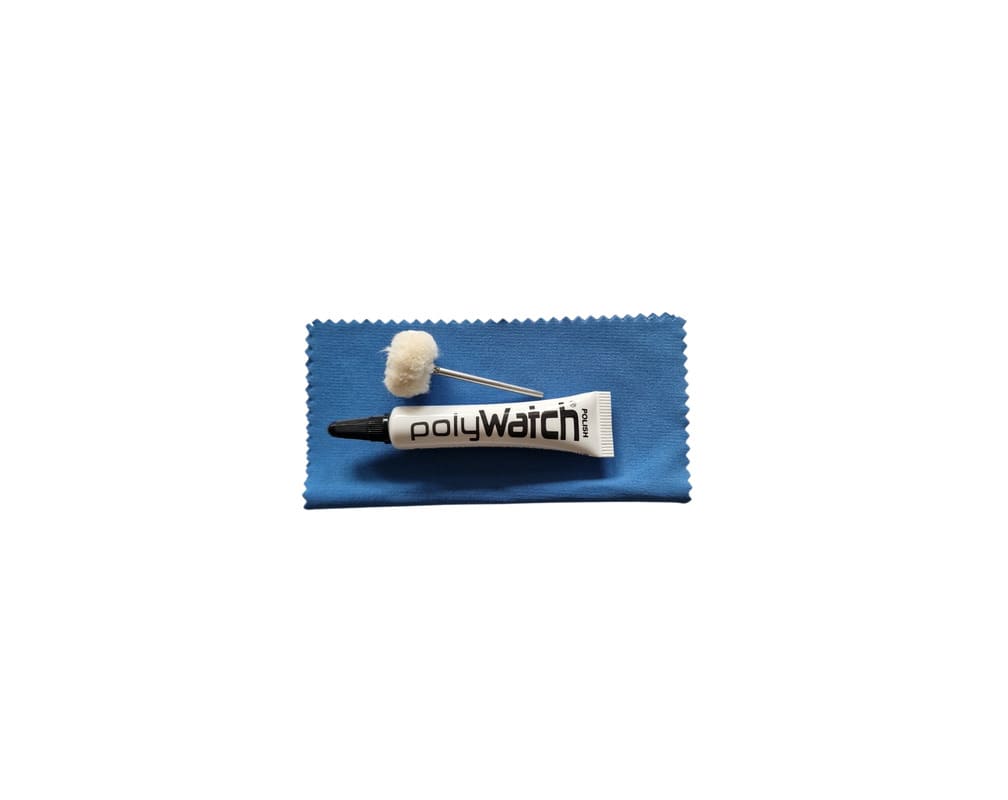 PolyWatch Plastic Crystal Polish Kit with Wiping Cloth and Cotton Brush - Image 7