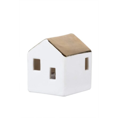 Räder Medium LED Light House in Porcelain with Batteries