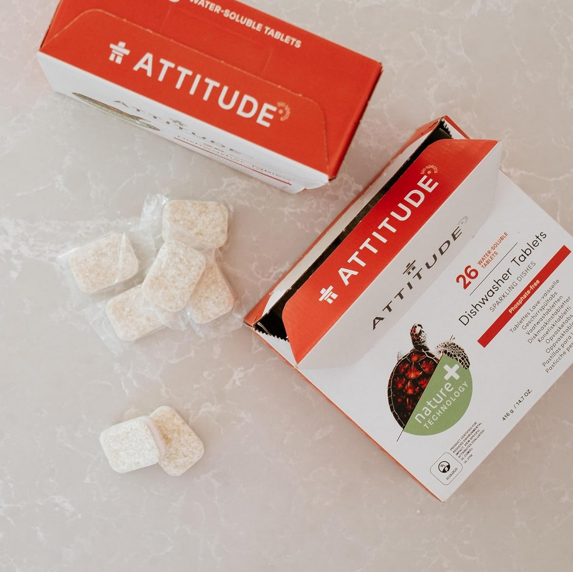 Dishwasher Tablets, 26 Wash, ATTITUDE - Image 2