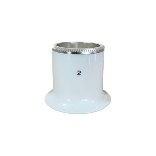Bergeon 2611-B-2.5 watchmaker white loupe, magnification 4