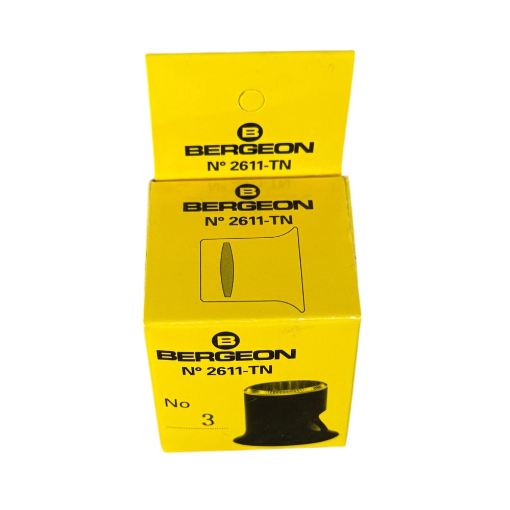 Bergeon 2611-TN 3.3x watchmaker eyeglasses loupe biconvex air 3.0 - Image 3
