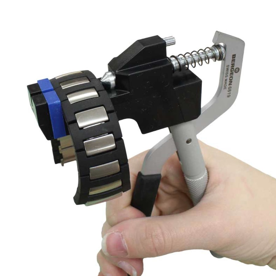 Bergeon 6819 watch band sizing tool professional pin pusher pliers remover and inserter - Image 2
