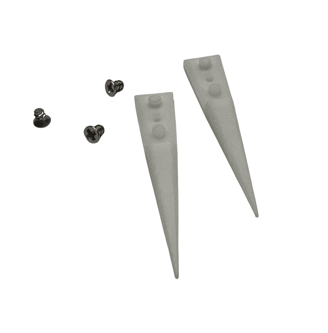 Bergeon Delrin Replacement Tweezer Tips Pair 6571-DGR-BR-3
