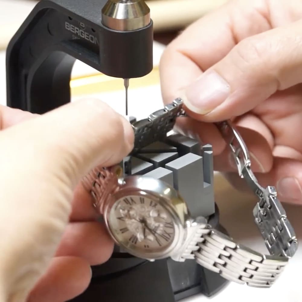Bergeon 8745-BSC watch press bracelet shortening removing tool - Image 7