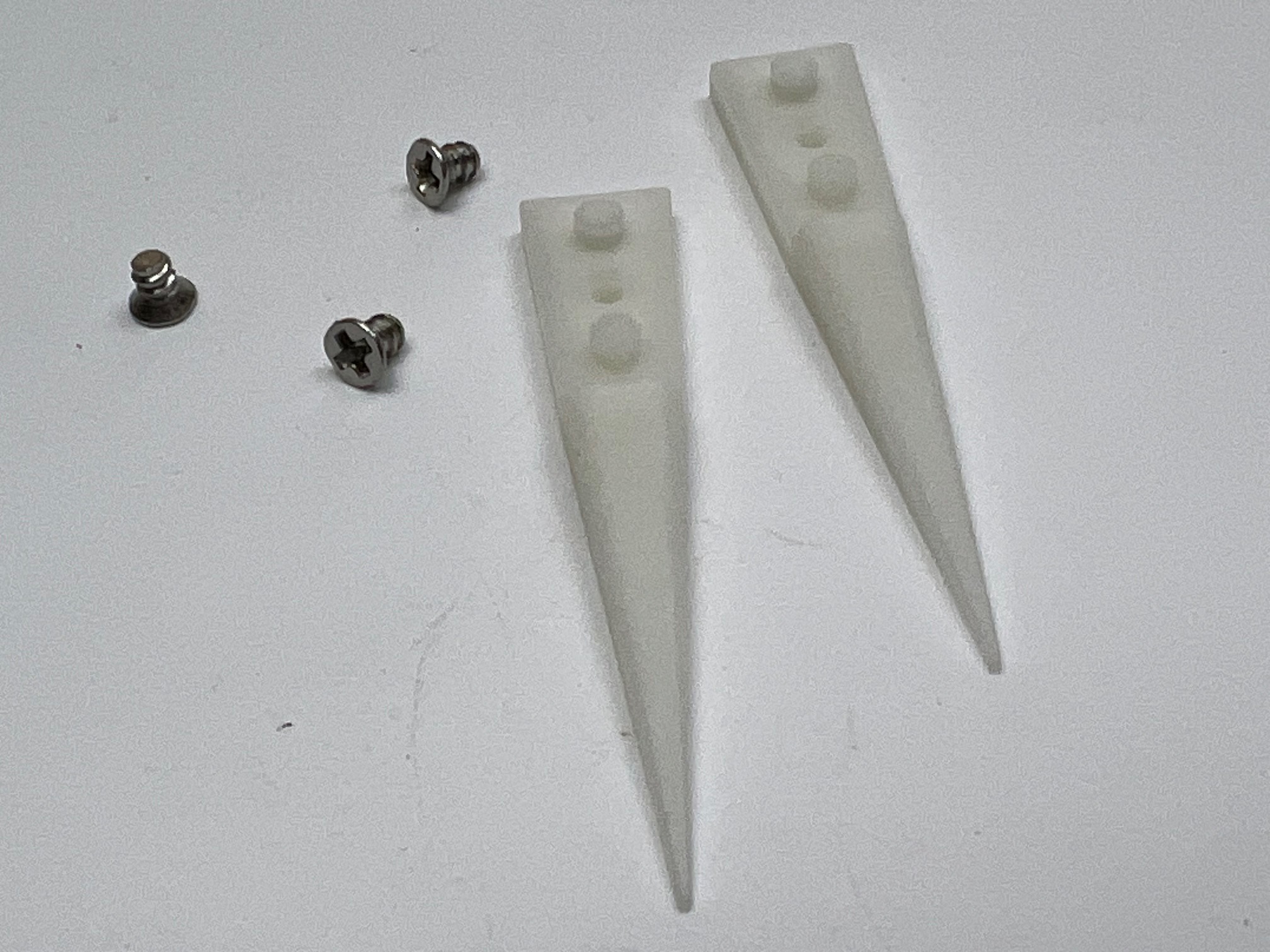 Bergeon Delrin Replacement Tweezer Tips Pair 6571-DGR-BR-3 - Image 2
