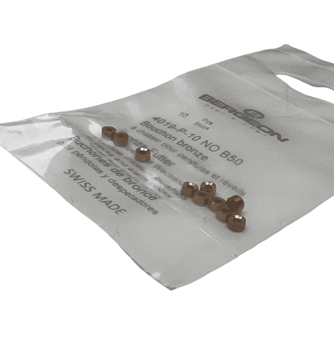 Bergeon 4019-P-10 No B50 Brass Clock Bushings - Pack of 10 - Image 8