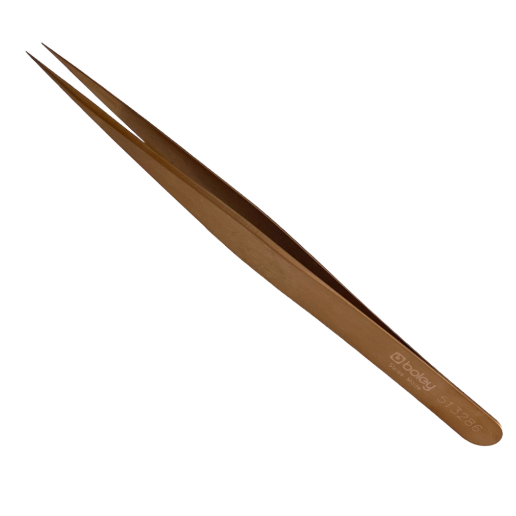 Boley B5 tweezers bronze to work on sensitive components 130mm