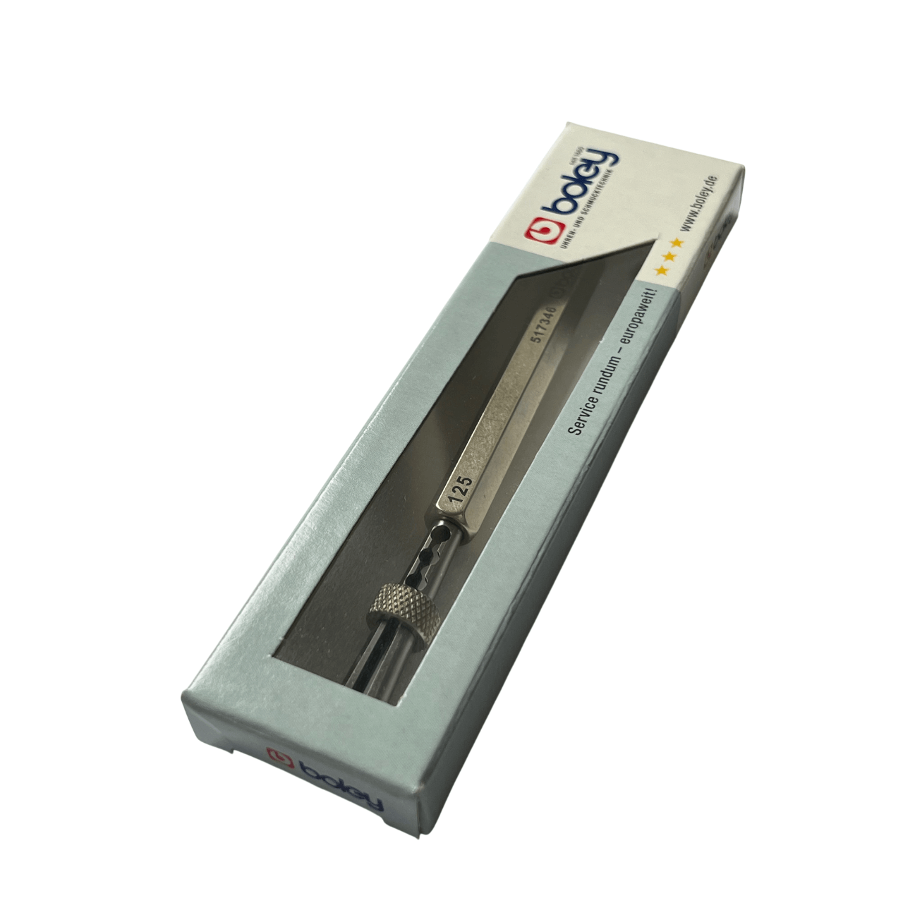 Boley Barrel Arbor Holder, Slide Locking Jaws, Watchmaker Tool, Opening: 1.25 mm, Length: 120 mm - Image 11