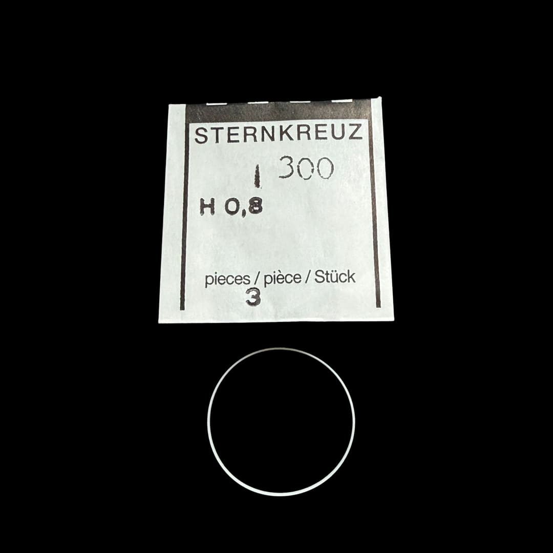 Boley I-Gaskets for Watch Crystals, 30.00 x 29.30 x 0.80mm, Pack of 3 - Image 4