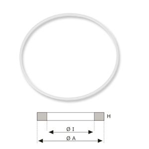 Boley I-Gaskets for Watch Crystals, 30.00 x 29.30 x 0.80mm, Pack of 3