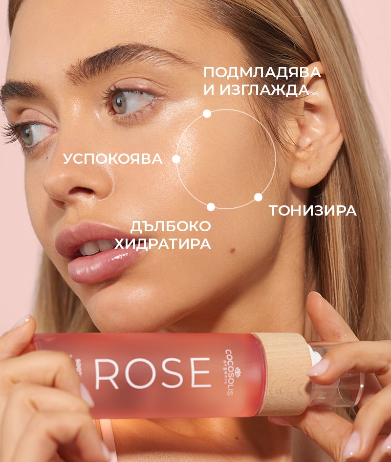 Soothing Spray Toner, Rose, COCOSOLIS - Image 3