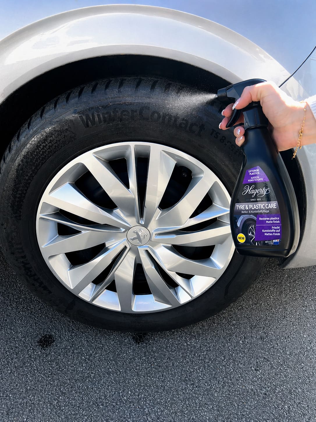 Hagerty Tyre & Plastic Care Spray, 500 ml - Image 6