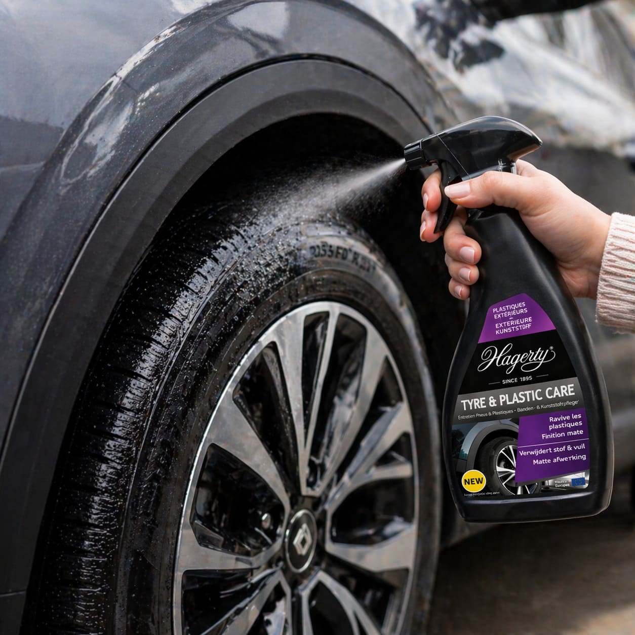 Hagerty Tyre & Plastic Care Spray, 500 ml - Image 7