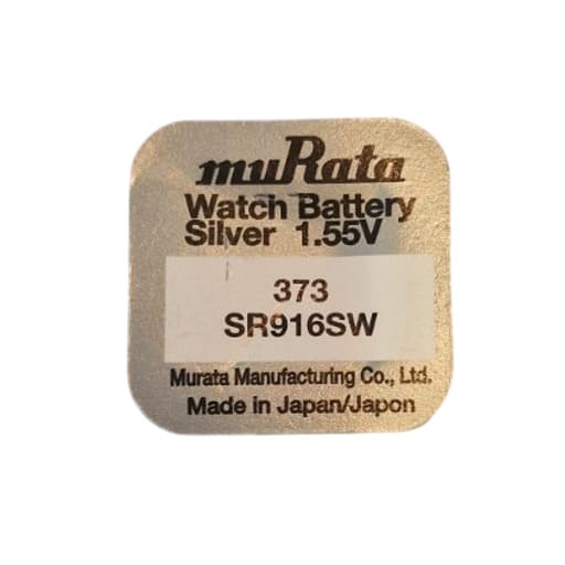 Sony/Murata 373 SR68 SR916SW quartz watches battery silver oxide 1.55 volts 1x - Image 4